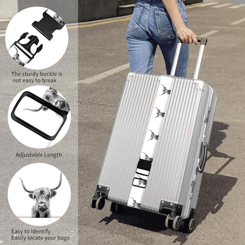 Luggage Straps for Suitcases, Heavy Duty Travel Belt - Image 2