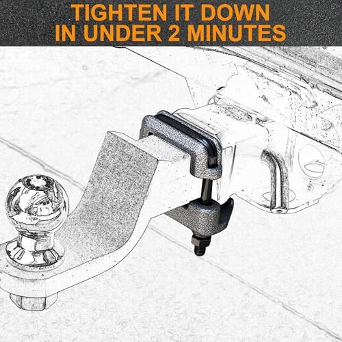 Anti Rattle Clamp Hitch Tightener, Stabilizer - Image 2