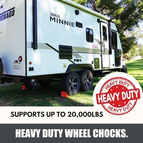 SECURITYMAN Heavy Duty Wheel Chocks - Image 2
