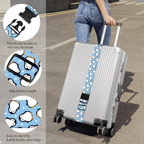 Luggage Straps for Suitcases, Heavy Duty Travel Belt - Image 2