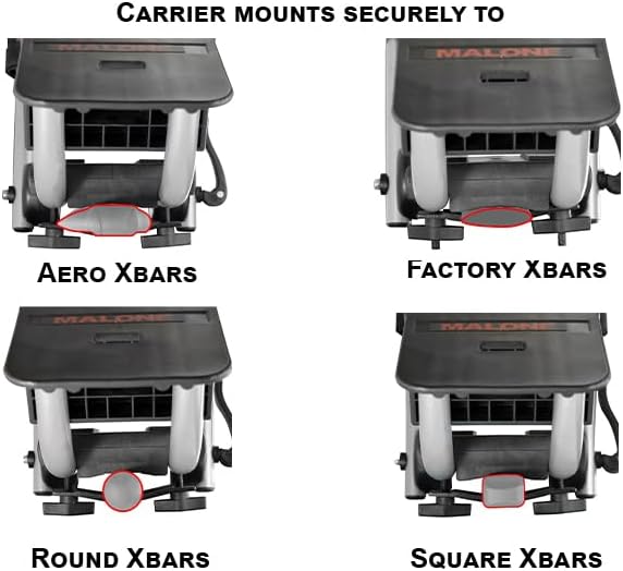 Malone Downloader Folding J-Style Universal Car Rack Kayak Carrier - Image 5