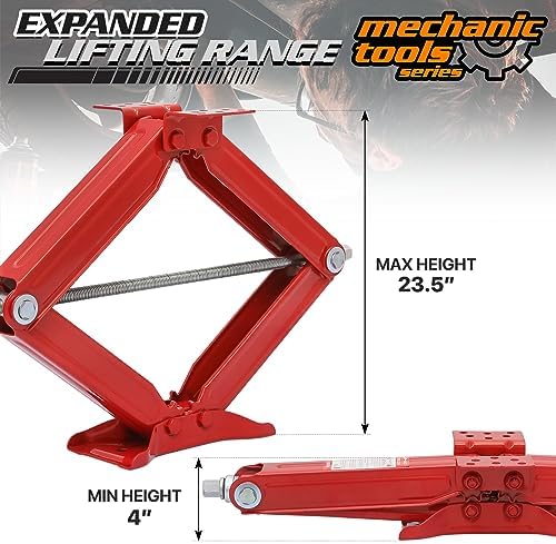 M-AUTO 2.5 Ton Scissor Jacks Set of 4 - Image 5