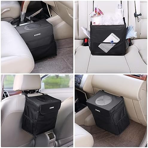 Ryhpez Car Trash Can with Lid - Image 7