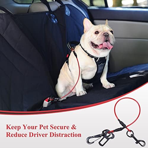 VIVAGLORY Dog Seatbelt Tuffbelt Dog Car Harness - Image 6