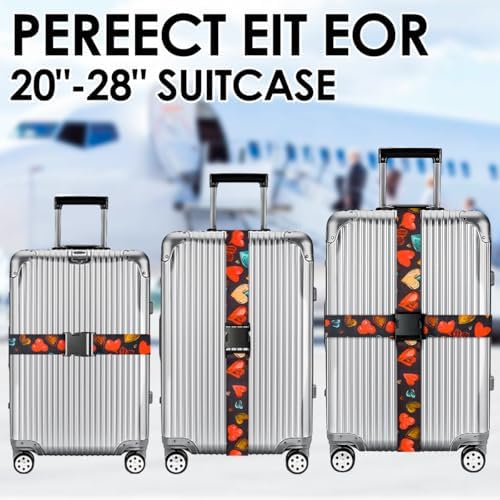 Gutsdoor Luggage Straps for Suitcases Adjustable Travel Belt, Connector Holds - Image 3