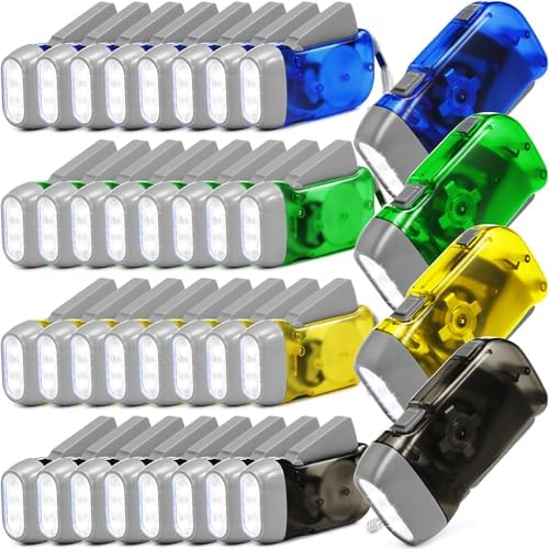 Treela 36 Hand Crank Flashlights by Treela