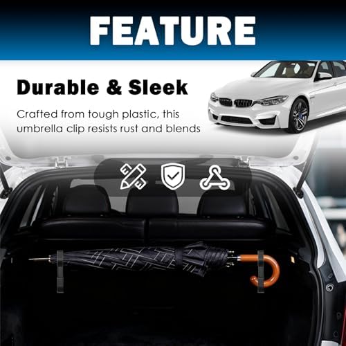 2PCS New Car Umbrella Holder, No Drilling Umbrella Holder - Image 4