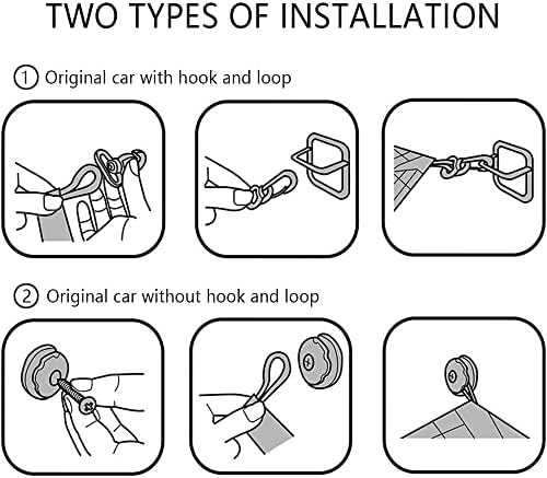 Car Rear Cargo Net with Good Elasticity&Tensile Strength Trunk Organizer - Image 6