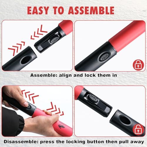 CARCAREZ 39" Extendable Car Snow Brush and Ice Scraper, Windshield Window Ice - Image 6