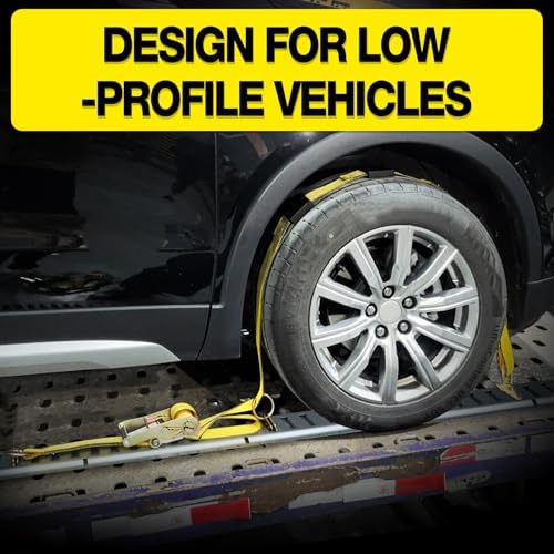 Car Tie Down Straps for Trailers-10, 000lbs Break Strength-2inx10ft Heavy Duty - Image 3