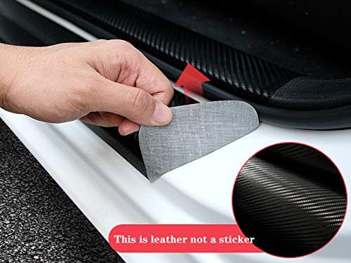 4Pcs Car Door Sill Protector Fit - Image 2