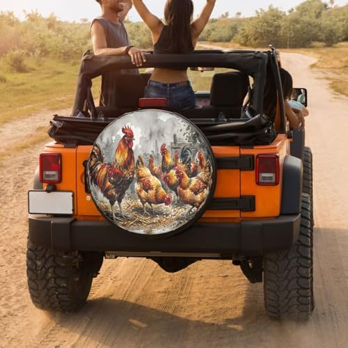 Delerain Chicken Spare Tire Covers - Image 4