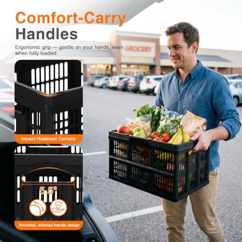 Citylife 1PC 45L Collapsible Storage Bins - Image 2