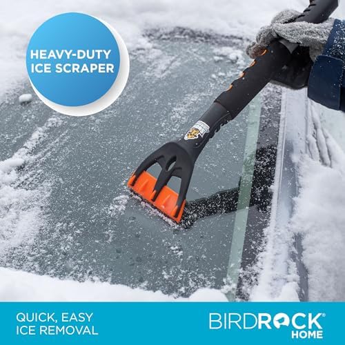 BIRDROCK HOME Snow Brush with Detachable Ice Scraper - Image 5