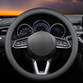 Carodi Leather car Steering Wheel Cover, Ultra-Thin, Comfortable, Breathable by Carodi