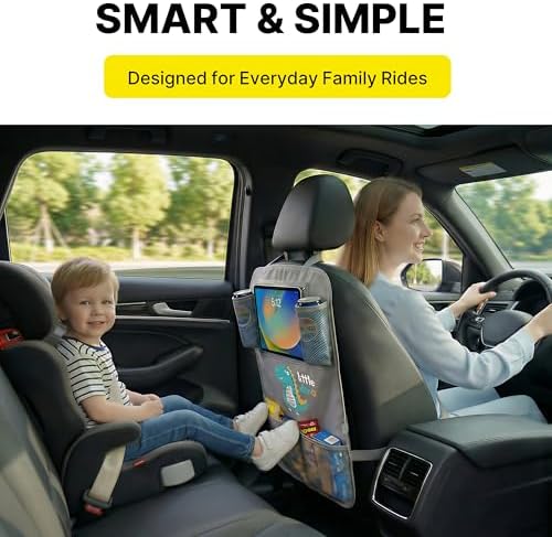 Backseat Car Organizer for Kids, Car Seat Organizer - Image 2