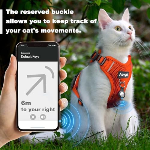 Cat Harness and Leash for Walking, 3 in 1 Adjustable Breathable Soft, Cat - Image 4