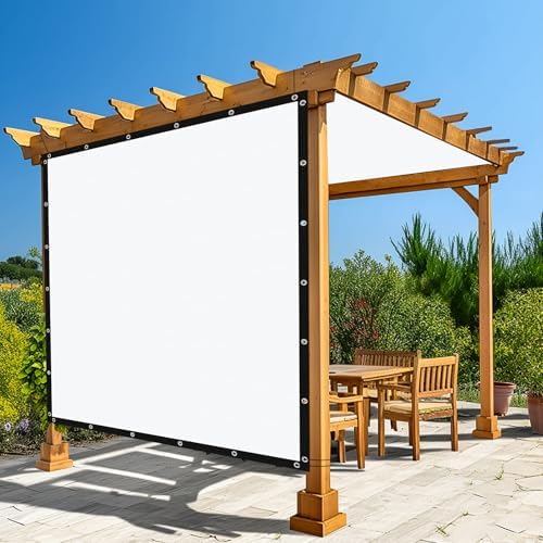 Amagenix 90% Pergola Shade Cover 8' X 9' Sun Shade Cloth by Amagenix