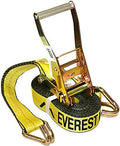 Everest Premium Ratchet Tie Down – 1 PK – 2 IN – 27 FT – 3333 LBS Working Load by EVEREST
