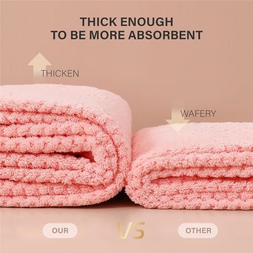 MaopaoBeauty 2 Pack Microfiber Hair Towel Wrap - Image 7