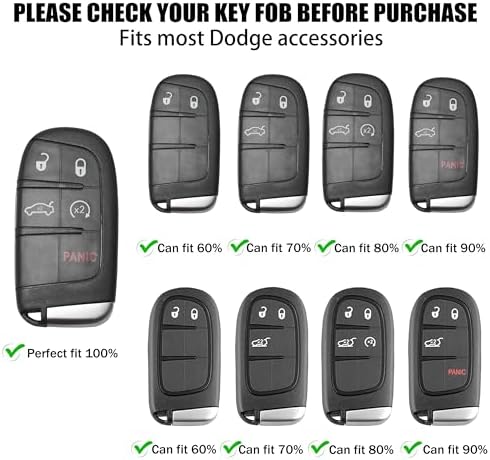 YOSRTER Key Fob Cover with Keychain - Image 7