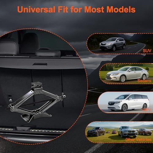 SPECILITE 3T Scissor Jack Car Tire Changing Emergency Kit - Image 7