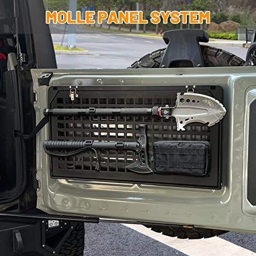 Tailgate Table Rear Foldable Cargo Shelf Aluminum Alloy Storage Shelf MOLLE - Image 5