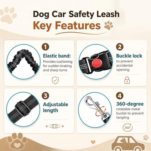 2-in-1 Dog Seat Belt for Car - Image 3