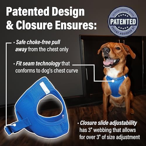 DOGGIE DESIGN American River Solid Ultra Choke-Free Dog Harness - Image 3