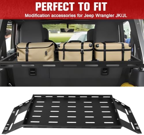 Metal Tailgate Table for SUV Wrangler JK JL 2007-2025+, Heavy Duty Foldable - Image 2