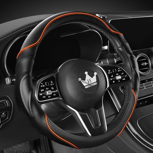 HighnessHwoo 3D Car Steering Wheel Cover Comfort Grip Massage Sporty Anti-Slip by HighnessHwoo