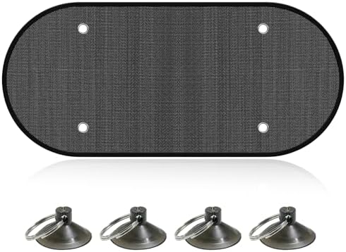 Car Rear Window Sunshade, Foldable Auto Back Window Sun Shade Cover by RDXCV