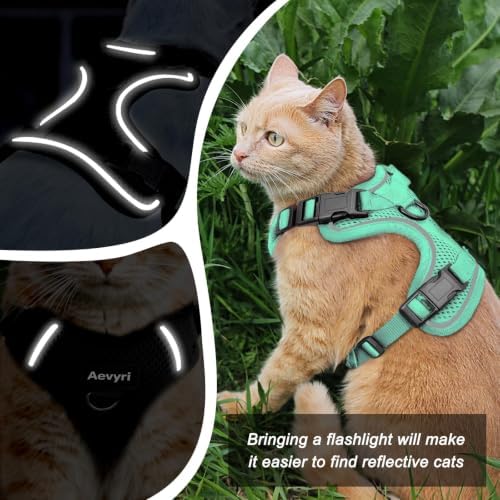 Cat Harness and Leash for Walking, The Upgrade Can be Adjusted in Four - Image 3