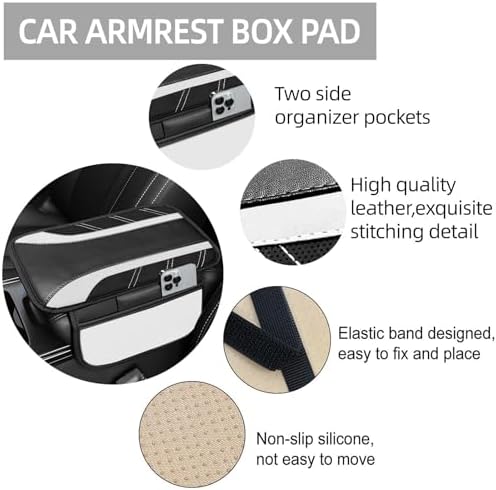 NBTEPEM 10 Pcs Car Floor Mats Full Set & Sport Leather Steering Wheel Cover - Image 5