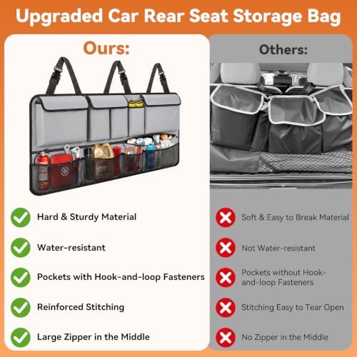 Trunk Organizer for SUV, Car Organizers and Backseat Hanging Storage - Image 5