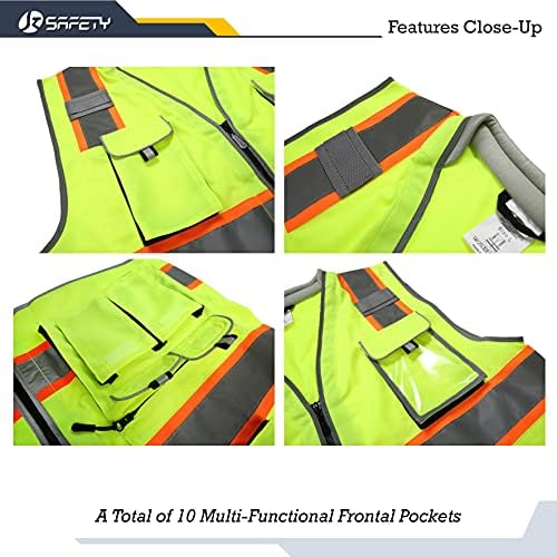 JKSafety Reflective Safety Vest - Image 2
