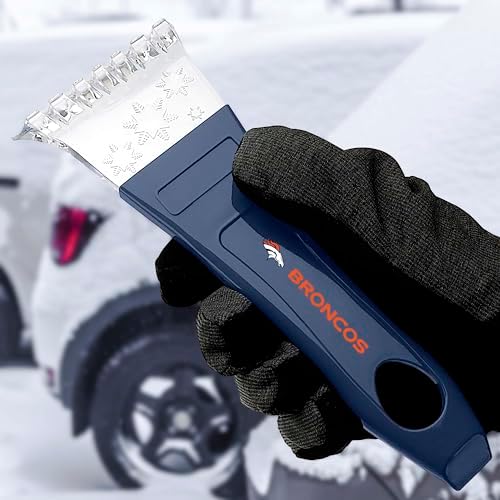 FANMATS NFL Denver Broncos Auto Ice Scraper - Image 2
