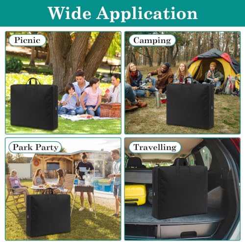 Klmnop 6 Ft Folding Table Storage Bag, Waterproof Heavy Duty Carry Bag - Image 6