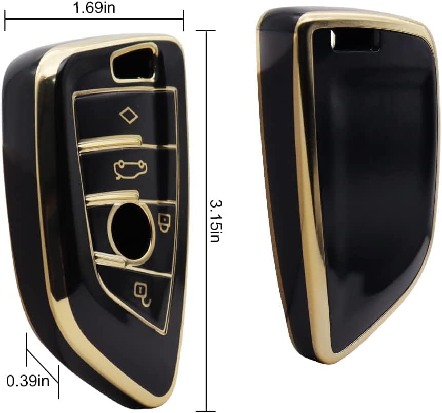 for BMW Key Fob Cover, Soft TPU Full Protection Key Case - Image 4