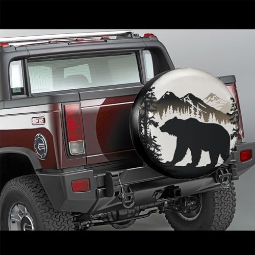 Bear and Mountain Spare Tire Cover Wheel Protectors - Image 6