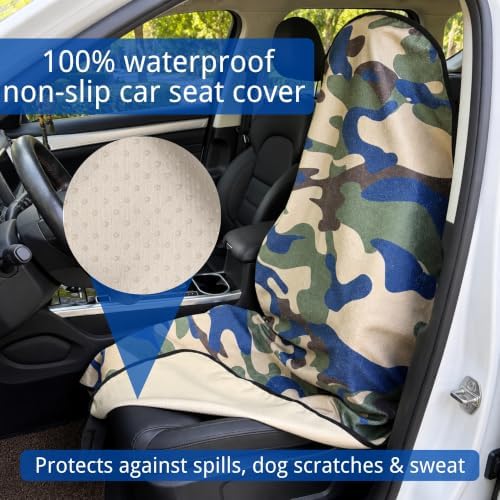 Waterproof Car Seat Cover for Front Seats, Protector for Cars SUVs Trucks - Image 2