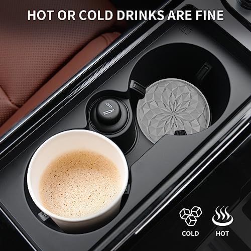 ME.FAN Car Cup Coaster Silicone Car Coasters/Cup Mats - Image 5