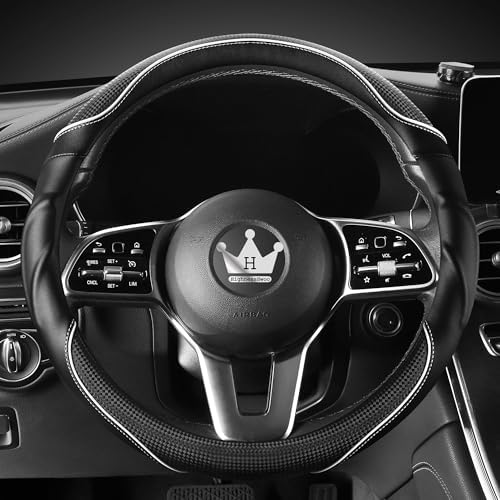 HighnessHwoo 3D Car Steering Wheel Cover Comfort Grip Massage Sporty Anti-Slip - Image 2