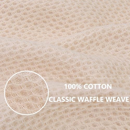 Homaxy 100% Cotton Waffle Weave Kitchen Dish Towels 18-Pack - Image 2