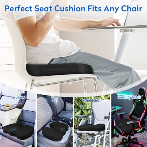 CushZone XL Memory Foam Seat Cushion - Image 5