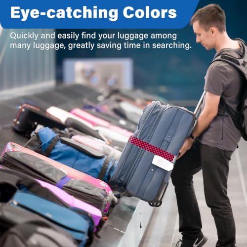 Luggage Straps for Suitcases, Travel Adjustable Belt - Image 5