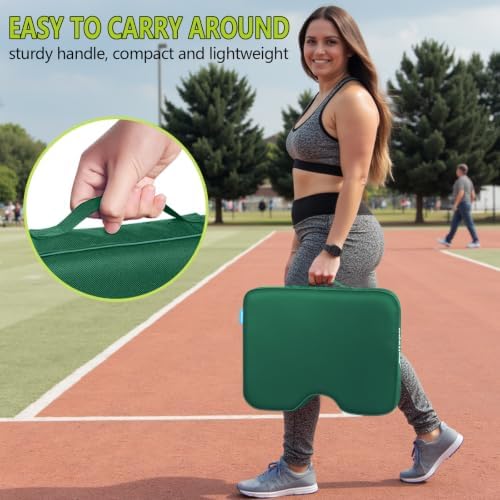 Stadium Seat Cushion for Bleachers, 2-in-1 Reversible Soft & Firm - Image 5