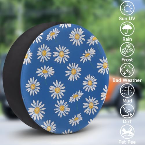 Daisy Spare Tire Cover Waterproof Dust-Proof Spare Wheel Covers - Image 3