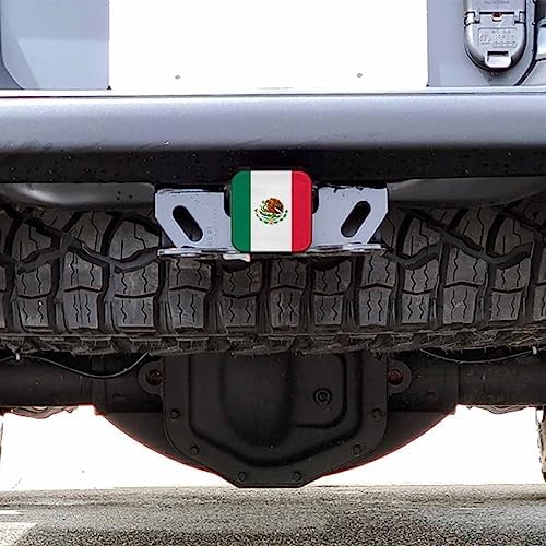 Mexico Flag Trailer Hitch Covers - Image 6