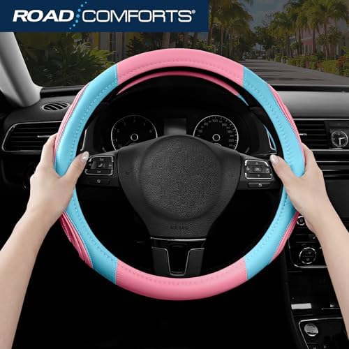 Road Comforts Car Steering Wheel Cover - Image 5